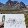 T-shirt Alpinisme, série Artist en édition limitée, pour femme T-shirt Alpinisme, série Artist en édition limitée, pour femme