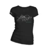 T-shirt Alpinisme, série Artist en édition limitée, pour femme T-shirt Alpinisme, série Artist en édition limitée, pour femme